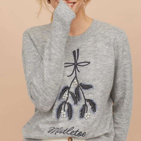 mistletoe sweater